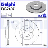 Disc frana Abarth 500 / 595 / 695, 500C / 595C / 695C; Alfa Romeo 155; Fiat Bravo I, Bravo II, Coupe; Lancia Delta I, Delta II; Nissan 280ZX, Zxt,