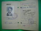 HOPCT DIPLOMA DE TEHNICIAN -SCOALA TEHNICA HORTICOLA POARTA ALBA 1965- JUD CONSTANTA-CT-CONSILIUL SUPERIOR AL AGRICULTURII