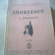 Al. Busuioceanu - ANDREESCU ( cu 66 reproduceri afara din text ) / 1936