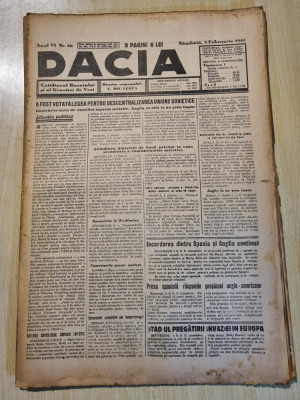 Dacia 5 februarie 1944-stadiul pregatirii invaziei in europa,ionel teodoreanu foto