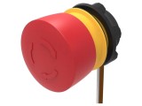 Comutator Siguranță EAO 22mm 2 NC Roșu Fără 84