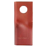 Lama pentru cositoare rotativa stanga 112x47x4 mm, gaura 19 mm