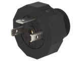 Conector cu Valvă Soclu A 18mm 3 Pini 16A