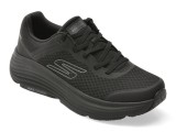 Pantofi sport SKECHERS negri, MAX CUSHIONING ENDEAVOUR, din material textil