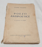 Carte veche anul 1933 Poezii Antipoetice - Ghe Magheru - cu gravura de Steriadi