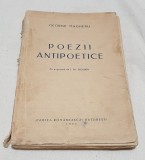 Carte veche anul 1933 Poezii Antipoetice - Ghe Magheru - cu gravura de Steriadi