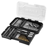 Set burghie si biti 50 piese GRAPHITE