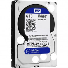 Hdd intern wd 3.5 6tb blue sata3 5400rpm 64mb foto