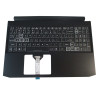 Carcasa superioara cu tastatura palmrest Laptop, Acer, Nitro 5 AN515-45, AN515-57, 6B.QBCN2.001, iluminata RGB, layout US