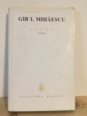 Gib I. Mihaescu - Opere. Rusoaica III foto