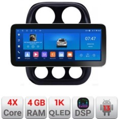 Navigatie Jeep Compass 2010-2016 Manual K-2500 Edotec 4+64 12.3 inch Incell 1K android Wifi 5Ghz gps internet 32 CarStore Technology