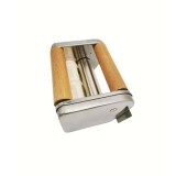 Aparat pentru facut ravioli, pentru aparatul de facut paste, cu doua role din lemn / ZLN 9488