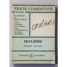 MOLIERE - FEMEILE SAVANTE , 1974