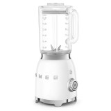 Blender Smeg BLF03WHEU Retro, 800W, 1.5L, 4 Programe, Auto-Curatare, 18000 RPM, Alb