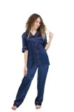 Pijama dama din matase naturala 100% -19 momme 6 A calitate.