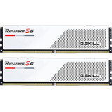 Memorie G.Skill Ripjaws S5 White 64GB DDR5 6000MHz CL30 Dual Channel Kit