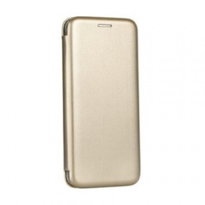 Husa Flip Cover Magnetic Pentru Samsung Galaxy S7 edge, Gold foto