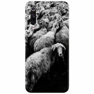 Husa silicon pentru Xiaomi Mi 9, Sheep foto