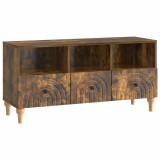 vidaXL Cabinet TV Stejar Afumat 102 x 34,5 x 50 cm Lemn prelucrat 894220