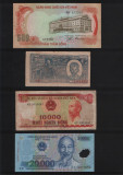 Set 18 bancnote Vietnam, cateva rare, Asia