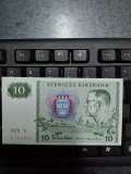 Bancnota de 10 Koroane Suedeze 1979 unc