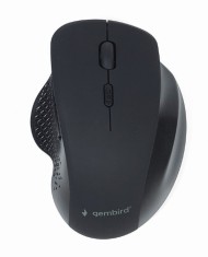 MOUSE GEMBIRD, PC sau NB, wireless, 2.4GHz, optic, 1600 dpi, butoane/scroll 6/1, , negru, &quot;MUSW-6B-02&quot; (timbru verde 0.18 lei)