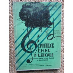 CANTECE SI SEMNE MUZICALE - MARCEL BOTEZ