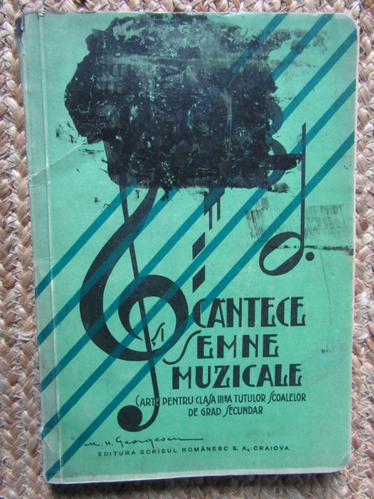 CANTECE SI SEMNE MUZICALE - MARCEL BOTEZ