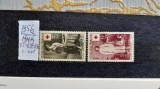 1956-Franta YT=1089-1090 Cruce rosie MNH Perfect, Nestampilat
