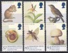 Marea Britanie 1998 - Specii pe cale de dispariție, MNH, Nestampilat