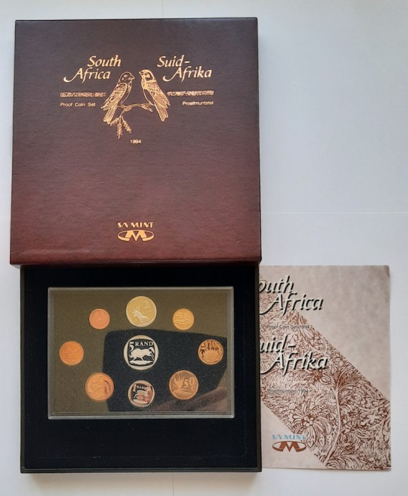 Set monede Africa de Sud, 1994 -Proof - A 3478