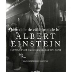 Jurnalele de călătorie ale lui Albert Einstein - Paperback - Ze’ev Rosenkranz - Corint