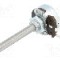 Potentiometru axial, linear, 10k&Omega;, 4W, AB Elektronik - 3104607990