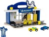 Statie reparatii masini cu spalatorie din lemn Michelin
