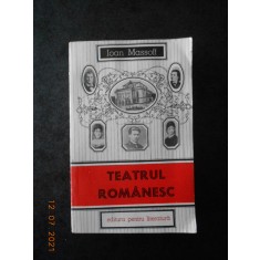 IOAN MASSOFF - TEATRUL ROMANESC volumul 2