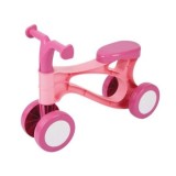 Vehicul fara pedale Lena, din plastic, Roz
