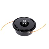 Tambur cu fir pentru motocoasa Micul Fermier M10x1.25 (2F), 2.4 mm x 2.4 m, buton plastic - Model 3