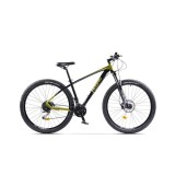 Bicicleta MTB Pegas Drumet M DRUMETM9S292NGR, 29&#039;&#039;, Negru-Verde