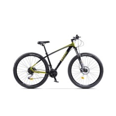 Bicicleta MTB Pegas Drumet M DRUMETM9S292NGR, 29&#039;&#039;, Negru-Verde