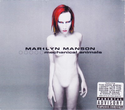 CD Rock: Marilyn Manson - Mechanical Animals ( 1998; supracoperta - vezi descriere ) foto