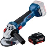 Bosch GWS 18V-10 + GBA - Polizor unghiular 115 mm + Acumulator Li-Ion 18 V 5 Ah