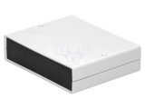 Carcasă ABS gri deschis IP54 cu panou 140mm x 110mm x 35mm
