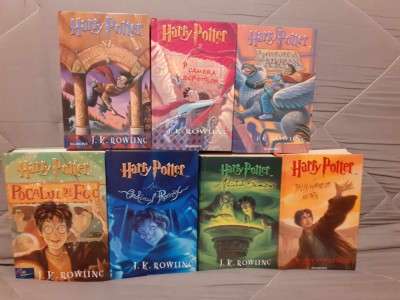 HARRY POTTER-J.K.ROWLING (7 VOL) EDITIE CARTONATA foto