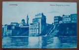 Carte postala, circulata, Constanta, vedere de pe mare, 1926