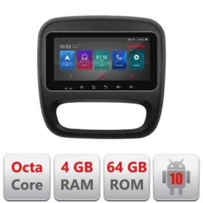 Navigatie Renault Trafic 2014-2017 I-rt09 4+64 ecran 10.33&amp;quot; Android Waze USB Navigatie Internet Youtube Radio v2 CarStore Technology foto