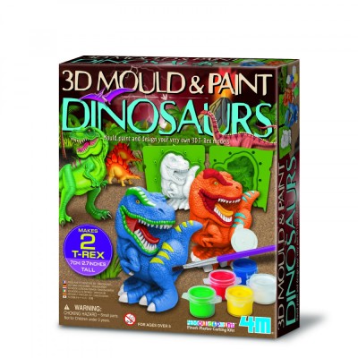 Atelier creativ 3D Modeleaza si picteaza - Dinozaur foto