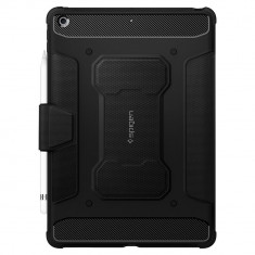 Husa Premium Originala Spigen Rugged Armor &amp;quot;pro&amp;quot; Ipad Pro 10.2 Inch 2019 Negru Acs01216 foto