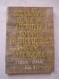 Bibliografia Relatiilor Literaturii Romane Cu Literaturile St - Colectiv ,268751