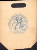 PG17 Pungă din h&acirc;rtie cu reclamă Festivalul Mondial al Tineretului și Studenților, 1953