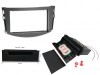 Rama Radio Auto Toyota RAV4 2006-2013, 2DIN, Incarcator Wireless 5W, Negru